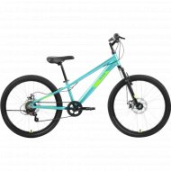 Велосипед «Forward» Altair 24 D 2022, RBK22AL24190, бирюзовый/зеленый