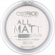 Пудра компактная «Catrice» All Matt Plus Shine Control Powder, тон 001, 10 г
