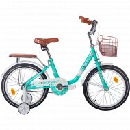 Детский велосипед «Mobile Kid» Genta 20, бирюзовый