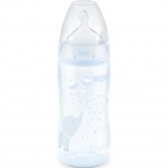 Бутылочка «Nuk Baby Blue First Choice» Plus, соска из силикона, 300 мл.
