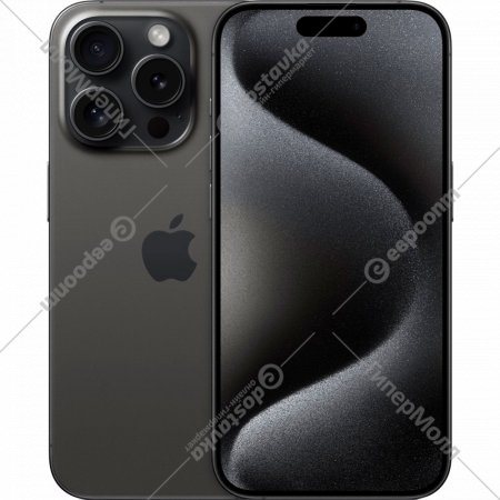 Смартфон «Apple» iPhone 15 Pro 128GB, черный титан