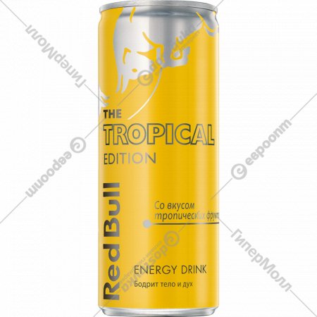 Напиток энергетический «Red Bull» Tropical Edition, 0.25 л