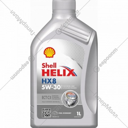 Масло моторное «Shell» Helix HX8 ECT C3 5W-30, 550046663, 1 л