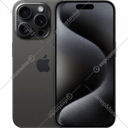 Смартфон «Apple» iPhone 15 Pro 256GB, черный титан