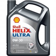 Масло моторное «Shell» Helix Ultra A5/B5 0W-30, 550046685, 4 л
