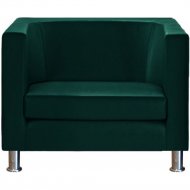 Кресло «Brioli» Клос, L15 зеленый, 77х77х68 см