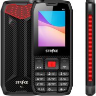 Мобильный телефон «Strike» P21, black/red