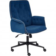 Кресло офисное «Tetchair» Madrid, флок синий 32