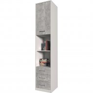 Шкаф «Интерлиния» Innova-V03, белый/бетон