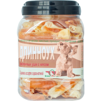 

Сушеные уши кролика с крольчатиной, 750г