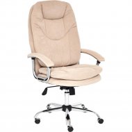 Кресло офисное «Tetchair» Softu Lux, флок бежевый 7