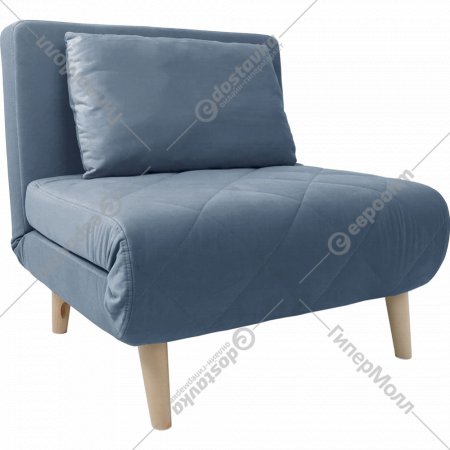 Кресло-кровать «Ижмарка» Элли 80, джинс Велютто люкс 48/бук