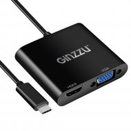 Переходник USB «Ginzzu» GC-875HVC