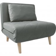 Кресло-кровать «Ижмарка» Элли 80, серый Велютто люкс 32/бук