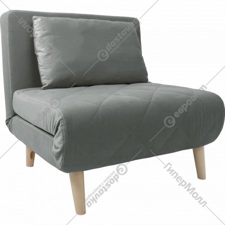 Кресло-кровать «Ижмарка» Элли 80, серый Велютто люкс 32/бук