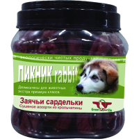 

Сушеные колбаски из кролика, 750г
