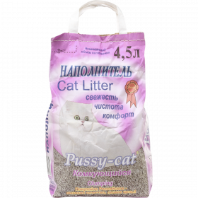 На­пол­ни­тель «Cat Litter» ком­ку­ю­щий­ся, 4.5 л