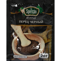

Перец черный "SPEZZO" (молотый) 20г
