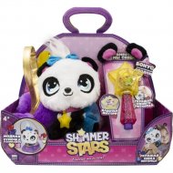 Мягкая игрушка «Shimmer Stars» Плюшевая панда, с сумочкой, S19352, 20 см