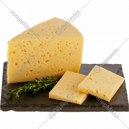 Сыр полутвердый «Российский новый экстра» 50%, 1 кг, фасовка 0.35 кг