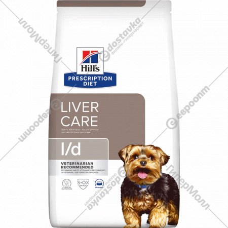 Корм для собак «Hill's» Prescription Diet Liver Care, 605842, 1.5 кг