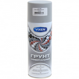 Грун­тов­ка «Vixen» VX-21002, серый, 520 мл