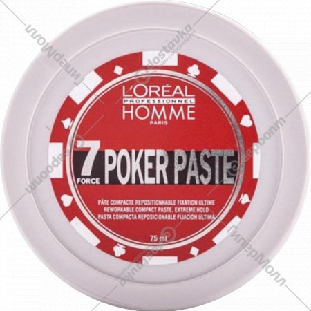 Паста для укладки волос «L'Oreal Professionnel» Poker Paste, 75 мл