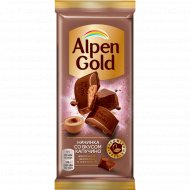 Шоколад молочный «Alpen Gold» со вкусом капучино, 85 г