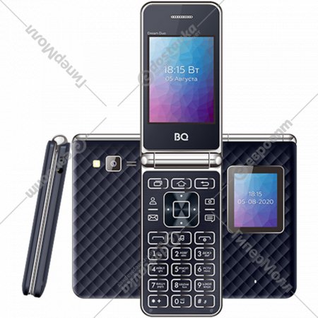 Мобильный телефон «BQ» Dream DUO, BQ-2446, Dark Blue