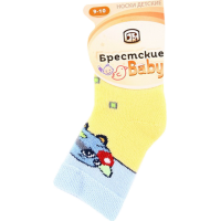 

Носки дет.(14С3060,р.09-10)желт.рис.820
