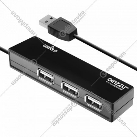 USB-хаб «Ginzzu» GR-334UB