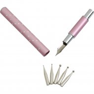 Ручка-перо для дизайна ногтей «TNL» со сменными насадками
