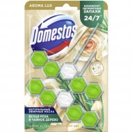Блок для очищения унитаза «Domestos» Power 5, Свежесть зеленого чая, 68885947, 50 г, 2 шт