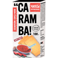 

Чипсы картоф."CARAMBA"(соус чили)100г
