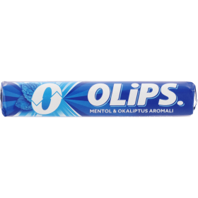 Ка­ра­мель ле­ден­цо­вая «Olips» ментол и эв­ка­липт, 28 г
