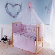 Комплект детского постельного белья «Баю-Бай» Cloud, К20C15, розово-серый, 2 предмета