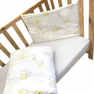 Комплект детского постельного белья «Баю-Бай» Air, К31Air6, серо-желтый