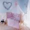 Комплект детского постельного белья «Баю-Бай» Cloud, К31С15, розово-серый