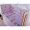 Комплект детского постельного белья «Баю-Бай» Cloud, К31С15, розово-серый