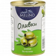Оливки «Melino» зеленые, без косточки, 280 г
