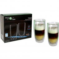 Набор стаканов «Filter Logic» Latte CFL-670B, 2х370 мл