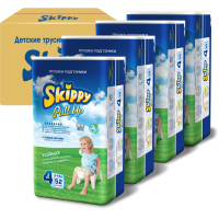 

Трусики-подгузн"SKIPPY"(Pull-Up,р4)208шт