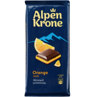

Шоколад тем."ALPEN KRONE"(апельсин) 90г