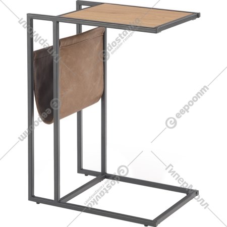 Журнальный столик «Halmar» Compact, дуб золотой/черный, 47/33/65, V-CH-COMPACT-LAW