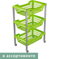 

Этажерка"ДЖЕТА"колес/3-яр.68*43*28(С735)