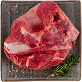 Мясо бескостное говяжье «Мякоть шеи» охлаждённое, 1 кг, фасовка 0.6 - 0.95 кг