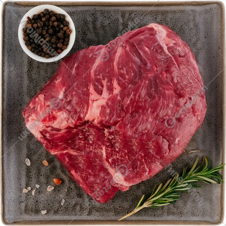 Мясо бескостное говяжье «Для запекания» охлаждённое, 1 кг, фасовка 0.6 - 0.9 кг