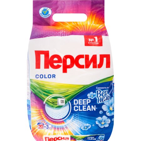 Стиральный порошок Персил Колор, свежесть от Vernel, 3 кг
