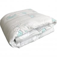 Одеяло детское «Баю-Бай» Air, ОД01Air3, серо-зеленый, 140х105 см