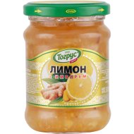 Лимон «Тогрус» протертый с имбирем, с сахаром, 300 г